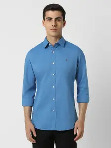 Van Heusen Sport Slim Fit Spread Collar Casual Shirt