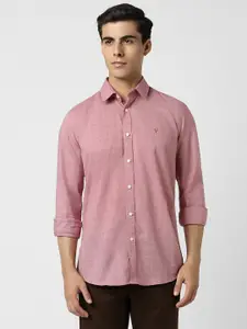 Van Heusen Sport Slim Fit Tartan Checked Pure Cotton Casual Shirt
