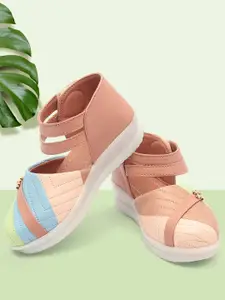 BAESD Girls Colourblocked Ballerinas Flats