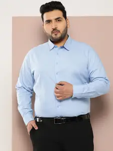Sztori Men Plus Size Smart Pure Cotton Formal Shirt