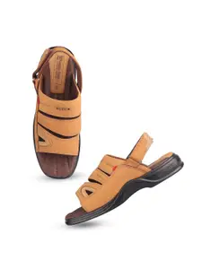 Red Chief Men Leather Comfort Sandals