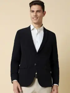 Allen Solly Slim-Fit Notched Lapel Single Breasted Blazer