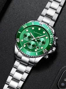 GIORDANO Men Embellished & Bracelet Style Straps Analogue Multi Function Watch GZ-50085-11