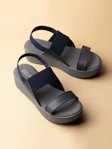 Ozuri Open Toe Flatform Heels
