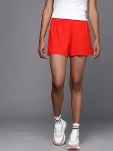 Boohoo Women Mid Rise Solid Regular Shorts