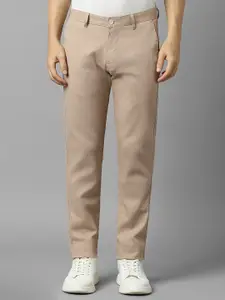 Louis Philippe Sport Men Slim Fit Mid-Rise Trousers