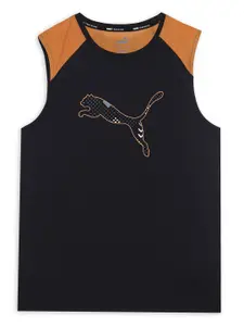 one8 x PUMA Boys Brand Logo Printed Sleeveless Training Tshirt