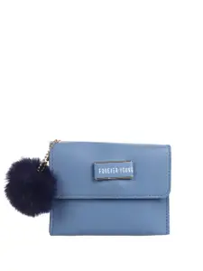 DressBerry Women Blue Envelope Wallet