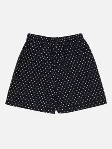 Bodycare Kids Girls Polka Dots Printed Regular Fit Cotton Shorts