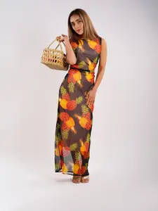 Stylecast X Hersheinbox Printed Maxi Dress