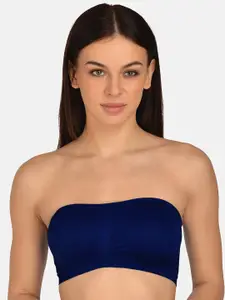 mod & shy Full Coverage Non Padded Strapless Tube Bandeau Bra With All Day Comfort