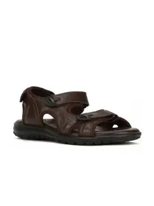 Hush Puppies Men Leather Sports Sandals
