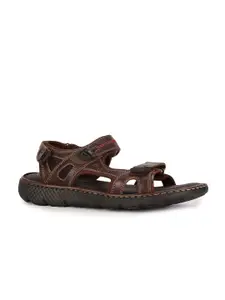Hush Puppies Men Leather Sports Sandals