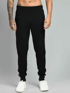SQUIREHOOD Men Mid-Rise Cotton Sports Joggers