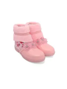 BAESD Girls Printed embellished Winter Boots