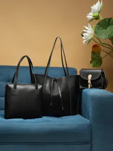 LEGAL BRIBE Set of 3 Structured Handbags