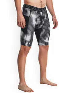 UNDER ARMOUR Men HeatGear Printed Skinny-Fit Long Shorts