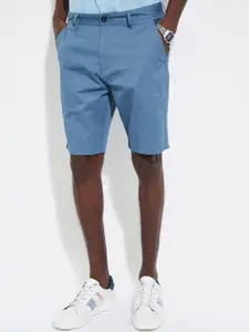 max URB_N Men Regular Fit Mid-Rise Chino Shorts