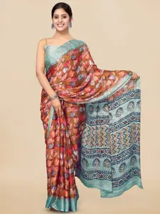 KALINI Floral Printed Saree