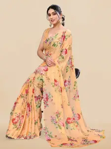 KALINI Floral Printed Saree