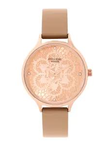 Sonata Women Poze Textured Dial Analogue Watch SP80032WL01W