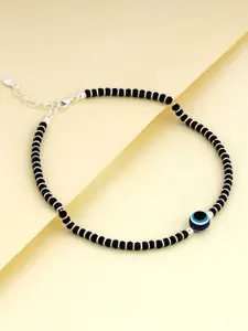 GIVA 925 Silver Rhodium Plated Anklet