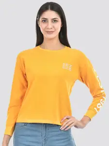 Numero Uno Typography Printed Round Neck Pullover Sweatshirt