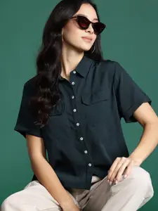DressBerry Textured Casual Shirt
