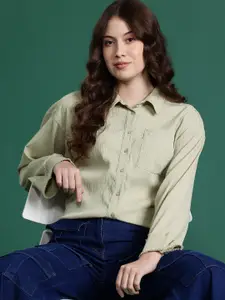 DressBerry Textured Casual Shirt