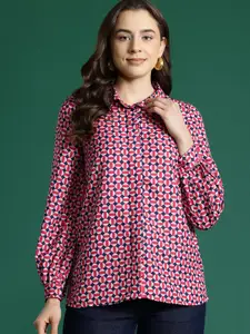 DressBerry Printed Casual Shirt