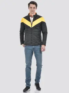 Numero Uno Mock Collar Lightweight Reversible Puffer Jacket