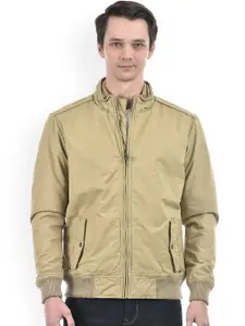 Numero Uno Stand Collar Lightweight Cotton Bomber Jacket