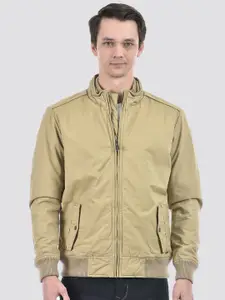 Numero Uno Stand Collar Lightweight Cotton Bomber Jacket