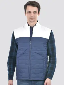 Numero Uno Colourblocked Lightweight Puffer Jacket