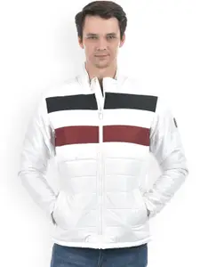 Numero Uno Colourblocked Lightweight Puffer Jacket