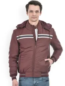 Numero Uno Mock Collar with Detachable Hood Lightweight Puffer Jacket