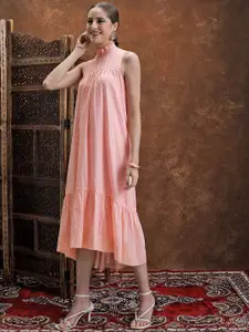 Vishudh Women Sleeveless A-Line Dress