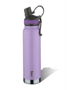BERGNER Purple & Black Stainless Steel Flask Water Bottle 500ml