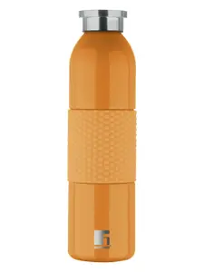 BERGNER Orange Stainless Steel Flask Water Bottle 600ml