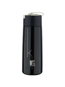 BERGNER Black Stainless Steel Flask Water Bottle 350ml