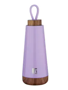 BERGNER Purple & Brown Stainless Steel Flask Water Bottle 370ml