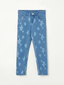 Fame Forever by Lifestyle Girls Slim Fit Clean Look Pure Cotton Jeans