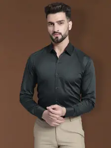 Indian Needle Spread Collar Classic Cotton Satin Formal Shirt