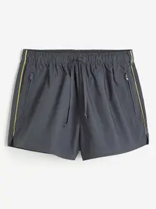 H&M Women Piping-Detail Pull-On Shorts