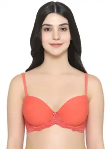 Wacoal Lace Half Coverage Lightly Padded Rapid-Dry Balconette Bra With All Day Comfort