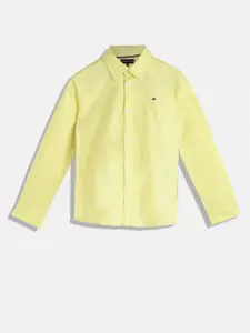 Tommy Hilfiger Boys Button-Down Collar Casual Shirt
