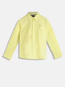 Tommy Hilfiger Boys Button-Down Collar Casual Shirt
