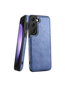 Karwan Wireless Charging Leather Samsung S21 FE Mobile Back Case