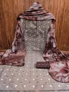 Panzora Floral Printed Unstitched Dress Material