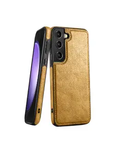 Karwan Vegan Leather Samsung S21 FE Mobile Back Case